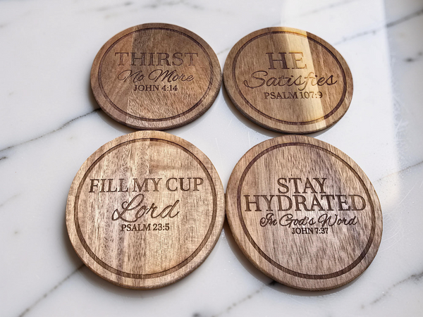 Overflow Collection (4 Coasters)