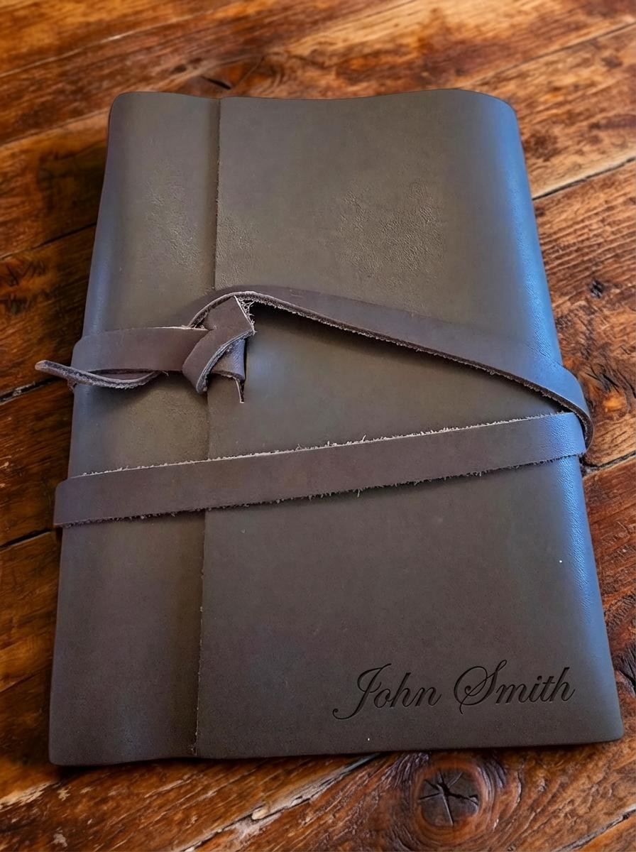 Leather Notebook Brown