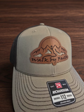 Walk By Faith Hat Brown (R112)